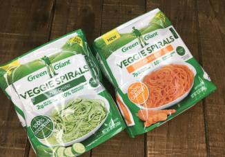 綠巨人GIANT VEGGIE SPIRALS PRIMAPAK蔬菜螺旋PRIMAPAK包裝，由SONOCO生產(chǎn)，獲得三項(xiàng)2019年銀獎(jiǎng)-擴(kuò)展使用軟包裝，技術(shù)創(chuàng)新和卓越包裝—來(lái)自FPA。（圖片由FPA提供）